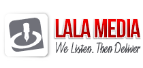 Logo for Lala Media.